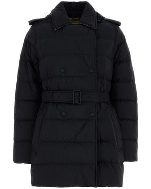 Burberry Midnight Blue Nylon Down Jacket - Black