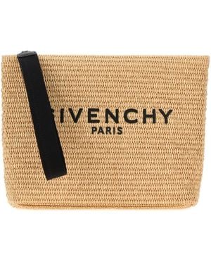 Givenchy Raffia Clutch - Multicolor