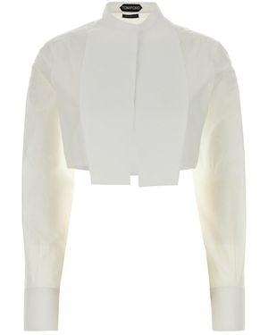 Tom Ford Poplin Shirt - White