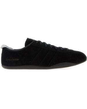 スニーカー Y-3 Suede Low-Top Sneakers Adidas Y-3 Gazelle Blue Suede Shoes Unity Ink Yohji Yamamoto