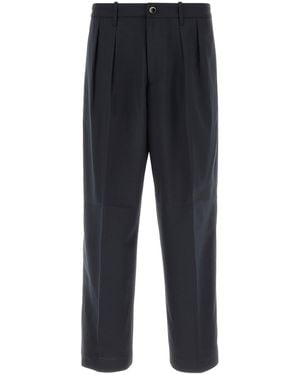 Nine:inthe:morning Navy Blue Twill Kai Pant