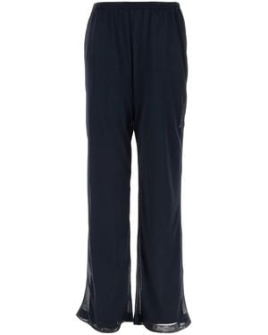 Ferragamo Pantalone Palazzo Maglia - Blue