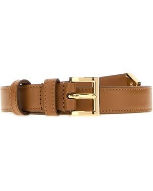 Prada Cintura in pelle biscotto - Multicolore