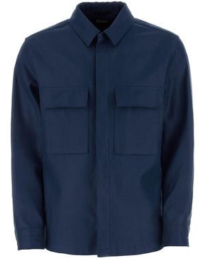ZEGNA CAMICIA - Blu