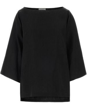 The Row Junia Top - Black