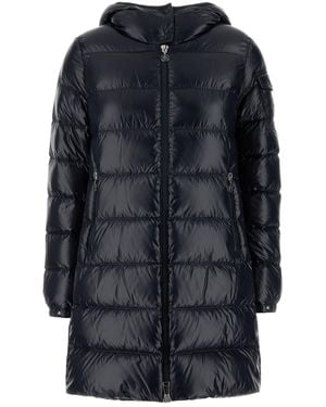 Moncler Navy Blue Nylon Courcelles Down Jacket