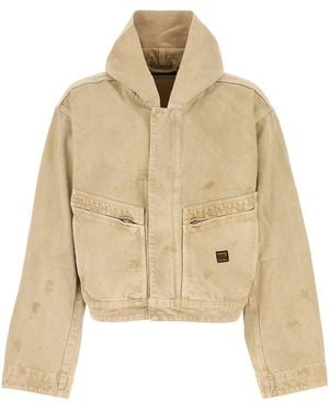 Balenciaga Neutrals Jackets - Natural