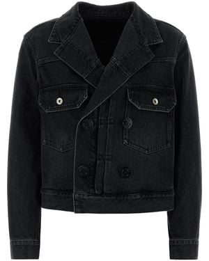 Sacai Black Denim Jacket
