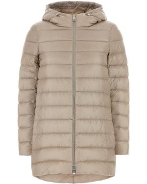 Herno Sand Nylon Down Jacket - Natural