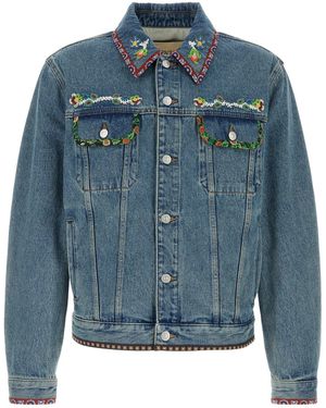 Valentino Garavani Denim Jacket - Blue