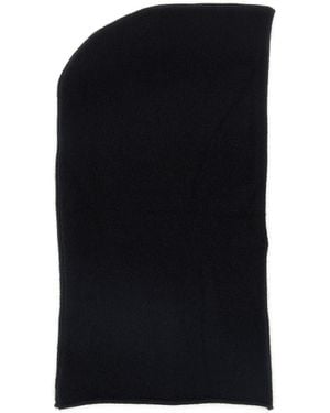 Extreme Cashmere Black Stretch Cashmere Blend Balaclava