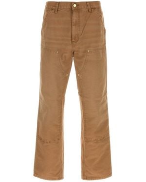 Carhartt Camel Cotton Double Knee Pant - Natural