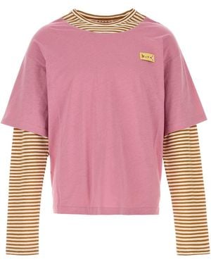 Marni Crew Neck T-Shirt - Pink