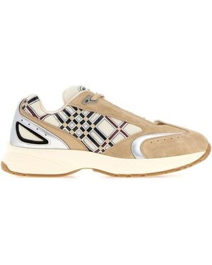 Burberry Multicolor Eclipse Sneakers - White
