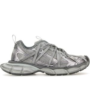 Balenciaga Gray Mesh And Rubber 3xl Extreme Sneakers