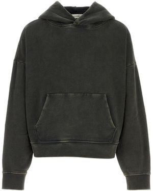 Entire studios Slate Cotton Oversize Sweatshirt - Black