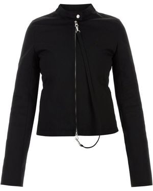 Courreges Canvas Jacket - Black