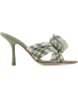 Burberry LF MEWS ROSE 90 CHK - Metallizzato