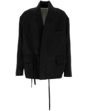 Mordecai Black Wool Blazer