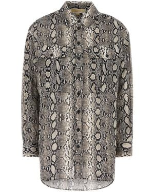 Michael Kors Printed Cotton Shirt - Grey
