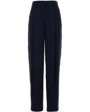 Giorgio Armani Pantalone Con Pinces - Blue