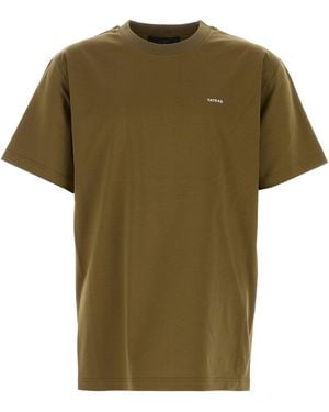 Tatras T-shirt in cotone verde militare
