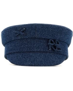 Ruslan Baginskiy Denim Baker Boy Hat - Blue