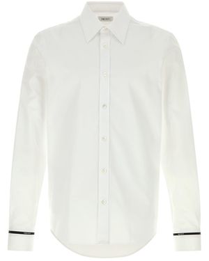 McQueen White Poplin Shirt
