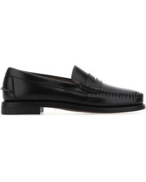 Sebago Mocassini Classic Dan in pelle nera - Nero