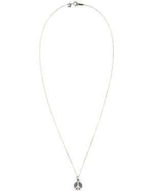 Needles 925 Silver Necklace - White
