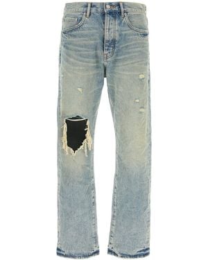 Purple Denim Jeans in denim - Blu