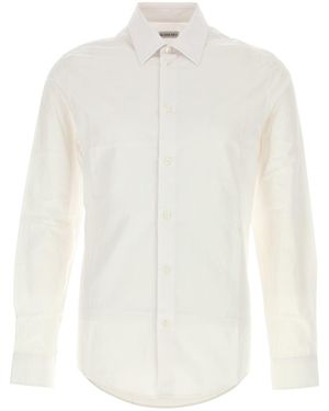 Burberry White Poplin Shirt