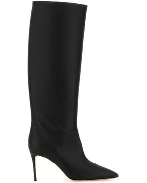 Casadei Stivali in pelle nera - Nero