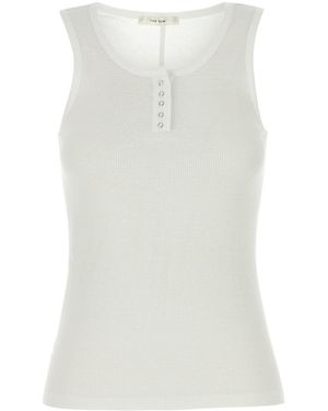 The Row Canotta Mansel in misto cotone bianco