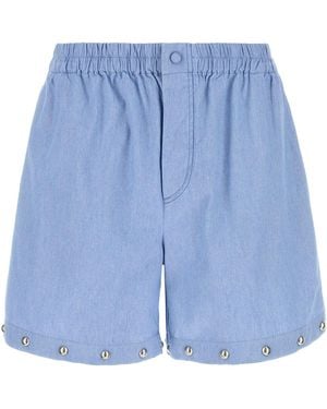 Valentino Garavani Light-blue Denim Bermuda Shorts