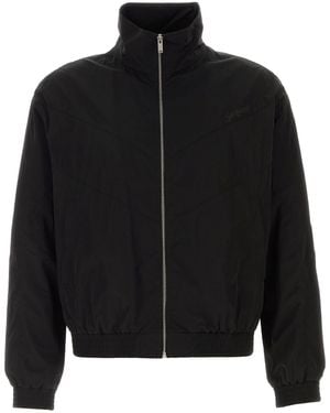 Saint Laurent Teddy Col Montant - Black