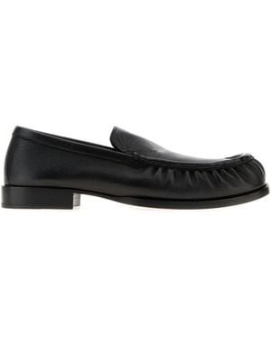 Dries Van Noten Mocassini in pelle nera - Nero