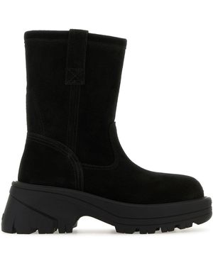 1017 ALYX 9SM Stivaletti in pelle scamosciata nera - Nero