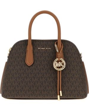 MICHAEL Michael Kors Printed Canvas Freddie Handbag - Brown