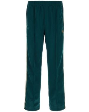 Needles Dark Green Polyester joggers
