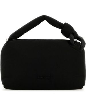 JW Anderson Jw Anderson Fabric Jwa Puffy Handbag - Black