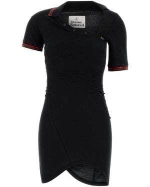 Vivienne Westwood Piquet Polo Shirt - Black