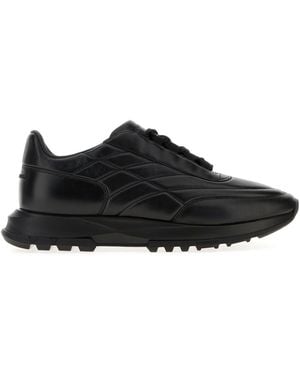Givenchy Black Leather Sneakers Sneakers