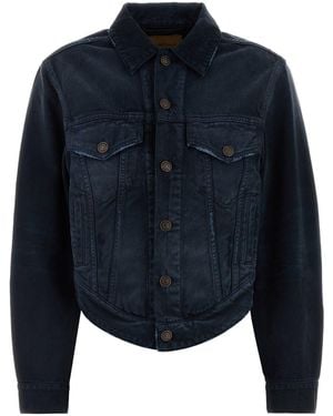 Balenciaga Dark Blue Denim Jacket