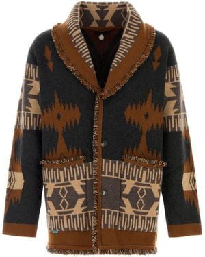 Alanui Embroidered Cashmere Icon Cardigan - Multicolour