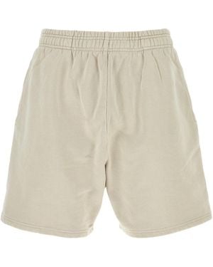 Entire studios Sand Cotton Bermuda Shorts - Natural