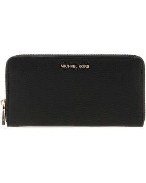 MICHAEL Michael Kors Black Leather Jet Set Wallet