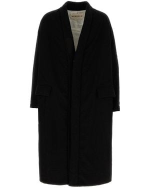 Mordecai Black Wool Coat
