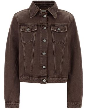 Our Legacy Brown Denim Jacket