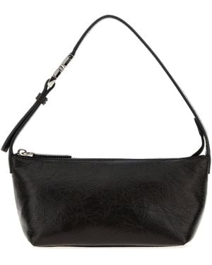 Fendi Borsa a mano Vanity piccola in pelle nera - Nero